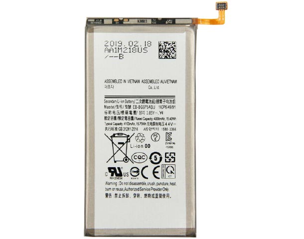 
  
Samsung Galaxy S10 Plus Replacement Battery

